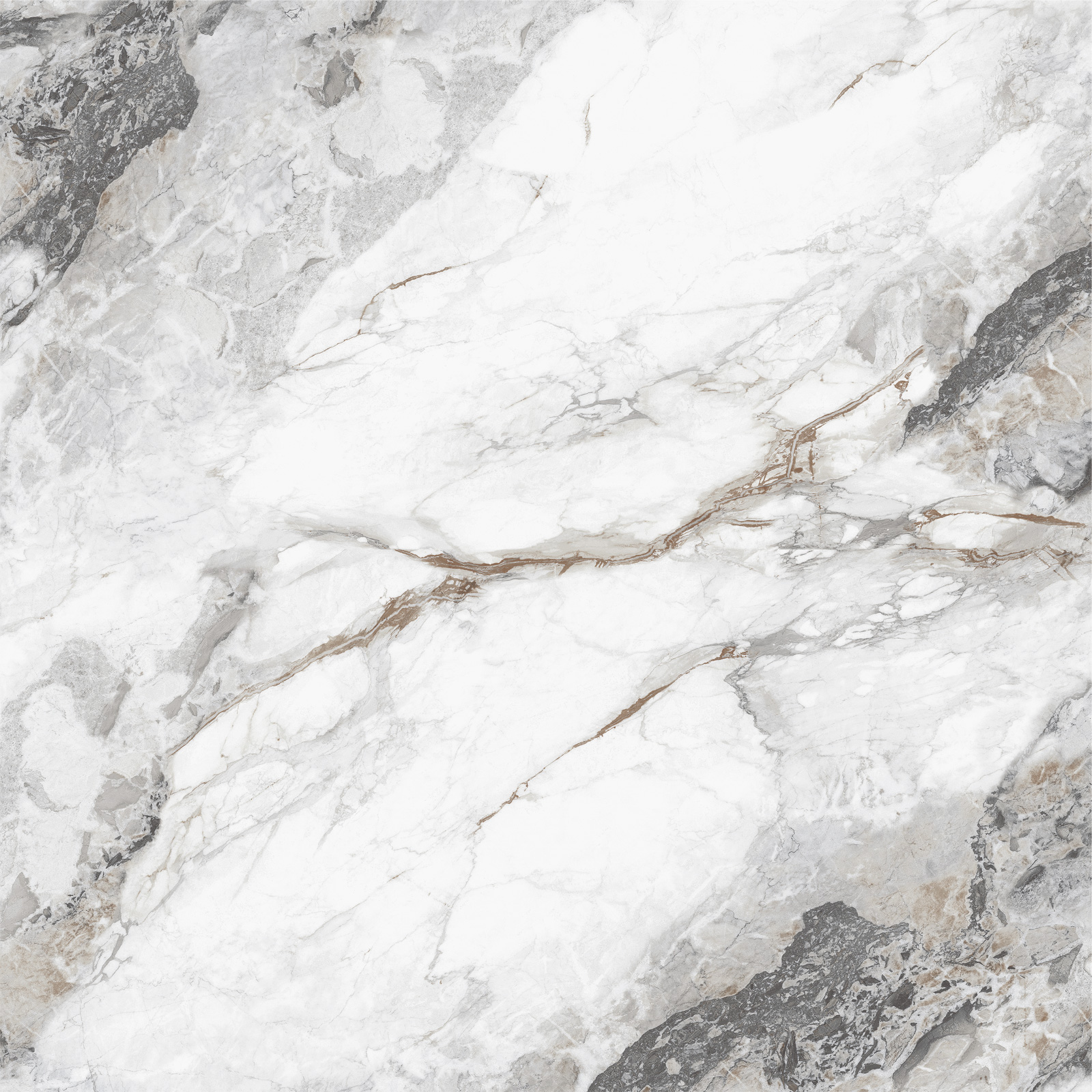 New Trend Керамогранит D60263M Mirage Rock матовый 600х600x9.5 в интерьере