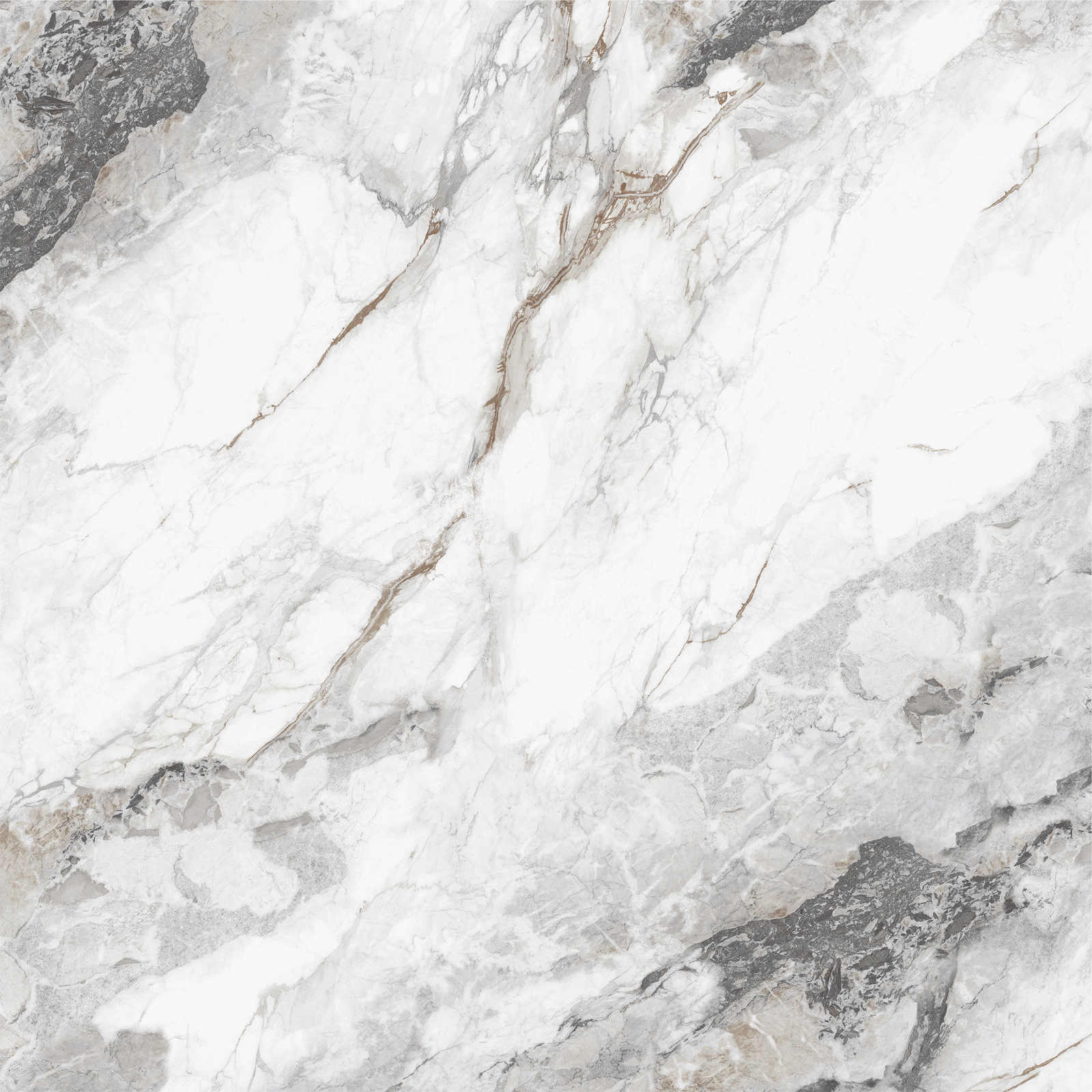 New Trend Керамогранит D60263M Mirage Rock матовый 600х600x9.5 в интерьере
