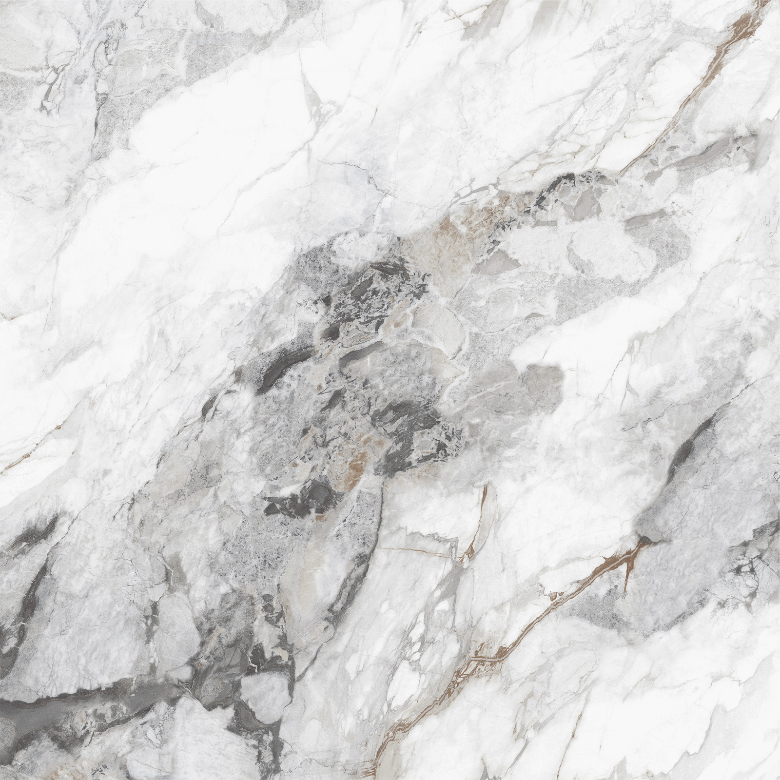 New Trend Керамогранит D60263M Mirage Rock матовый 600х600x9.5 в интерьере