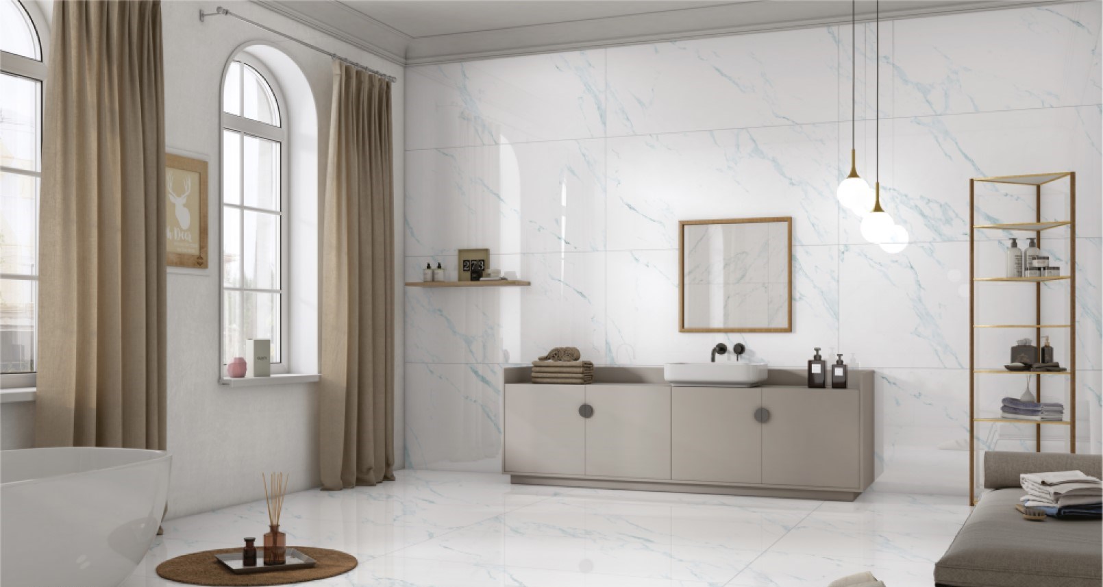 Teal Statuario