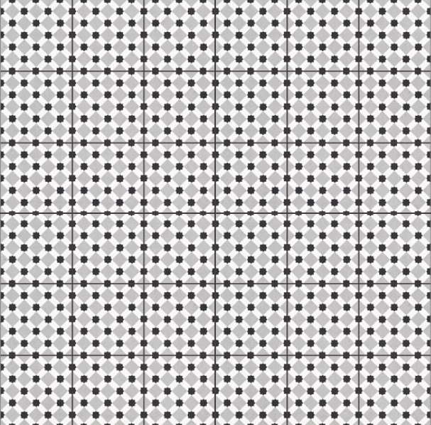 Матовый Staro Керамогранит Carpets Rondo Grey Matt 60х60 в интерьере